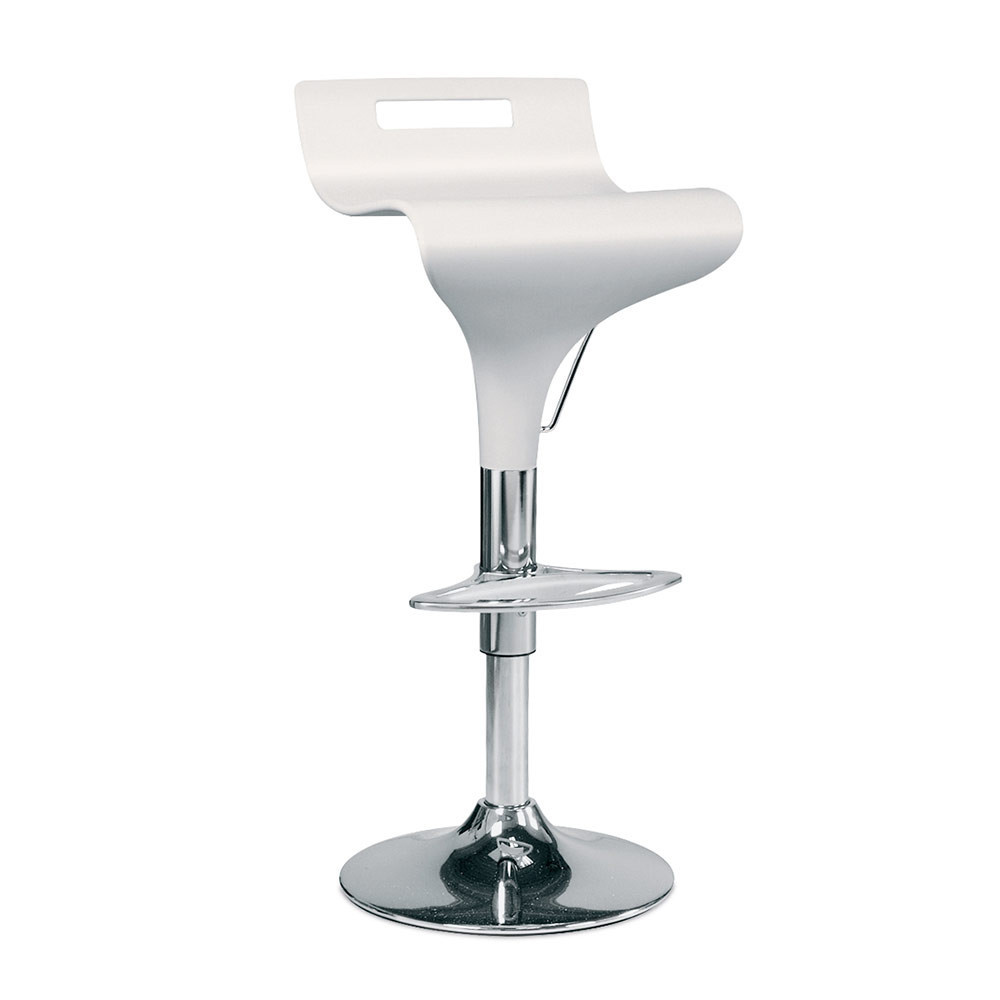 MOOS TABOURET DE BAR CHROME /PVC